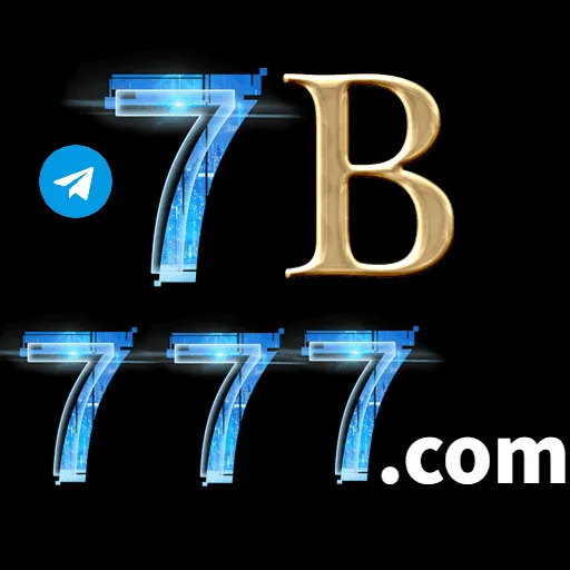 Imagem promovendo o canal oficial da 7b777 no Telegram